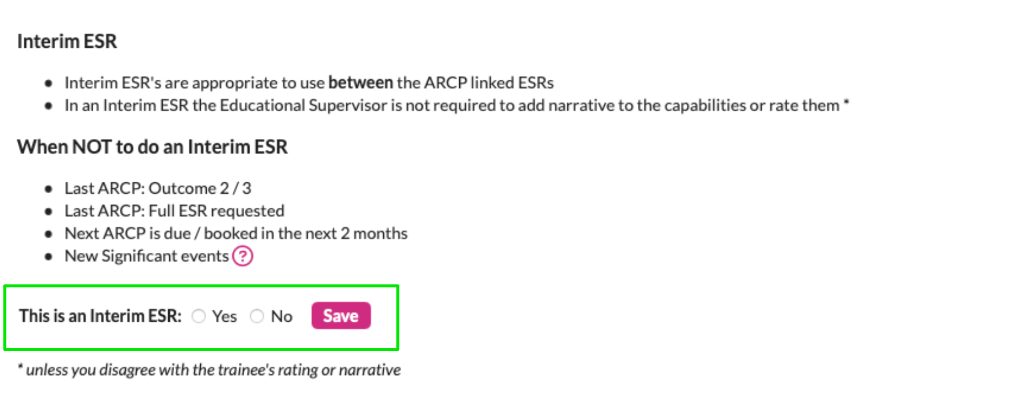 Setting_the_ESR_type_as_a_supervisor_–_FourteenFish_Help_Centre.png