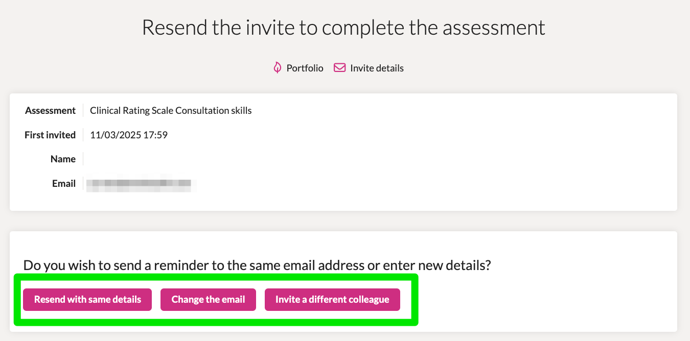 Resend_the_invite_to_complete_the_assessment_-_FourteenFish.png