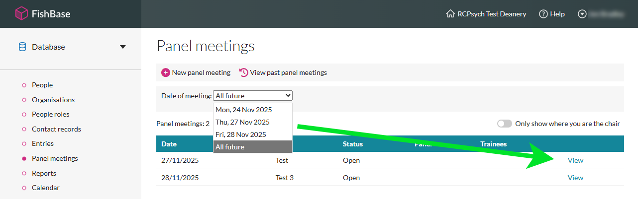 Panel meeting screen with Date of meeting menu.png
